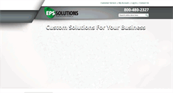 Desktop Screenshot of epsplasticsolutions.com